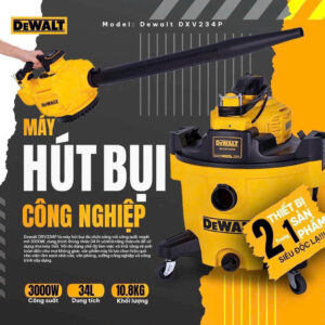 Máy hút bụi công nghiệp 4 trong 1 Dewalt DXV234P