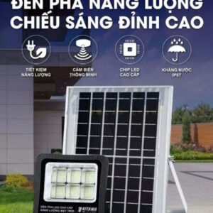 Đèn Pha Năng Lượng Mặt Trời 60W | KITAWA DP17.60